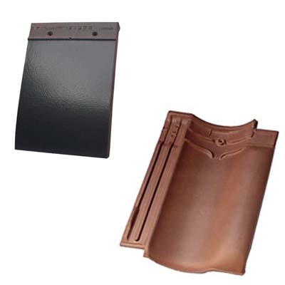 tuile plate et galbée